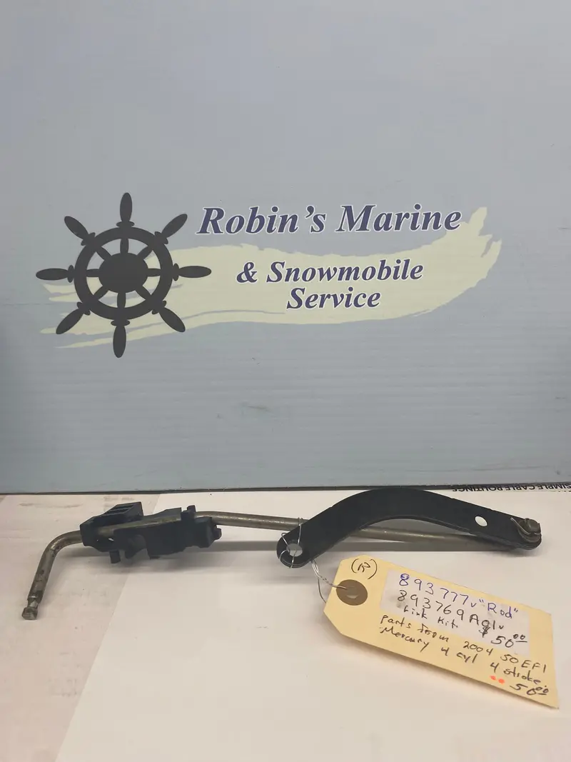 Parts From 2004 50 Efi Mercury 4 Cyl 4 Stroke  893777 (Rod)  893769A01 Link Kit 1