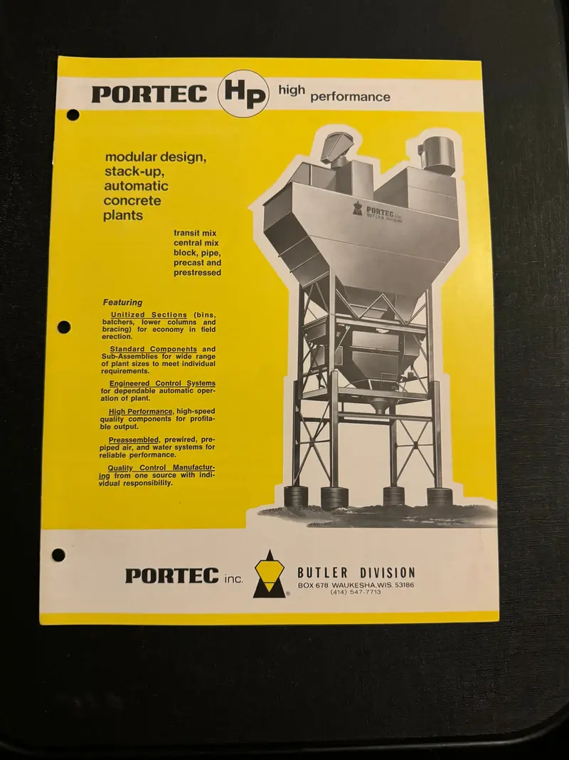 Portec _ High Performance Concrete Plant 1