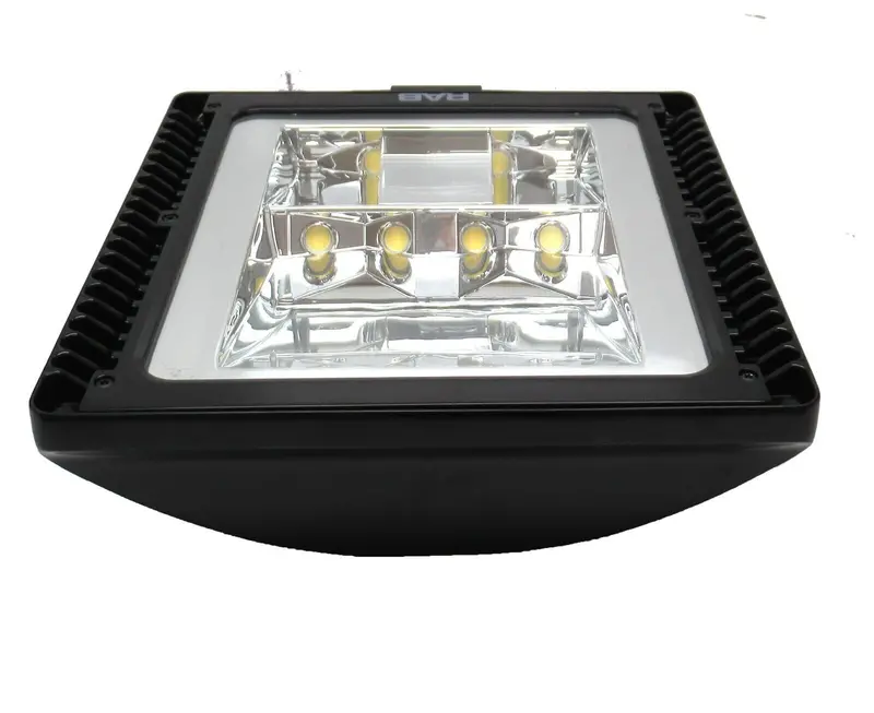 Rab Aled 4T78k/480 Type Iv 8" Pole Mount Black Arm Led Area Lights Cool 480V 81W 1
