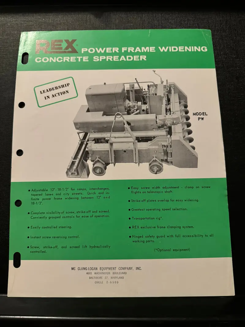 Rex _ Power Frame Widening Concrete Spreader 1