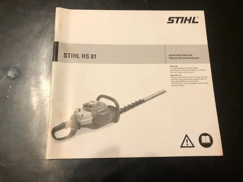 Stihl _ Hs 81  Instructions Manual 1