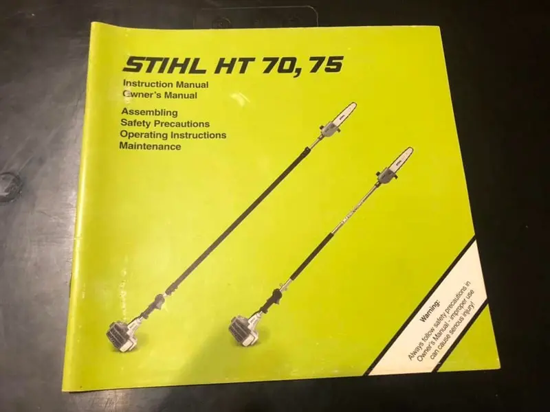 Stihl _ Ht 70, 75  Instructions & Owner’S Manual 1