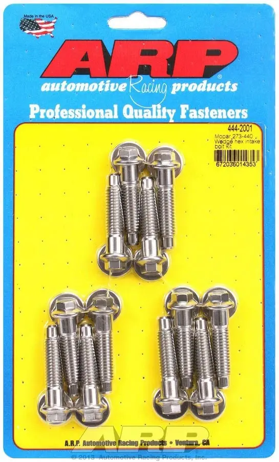 Arp Mopar Intake Manifold Bolt Kit – 6-Point Socket Head 1