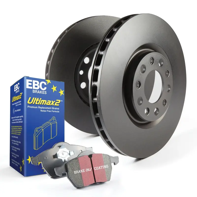 Ebc S1Kr1032 Ultimax 2 Brake Kit With Rk Slotted Rotors 1