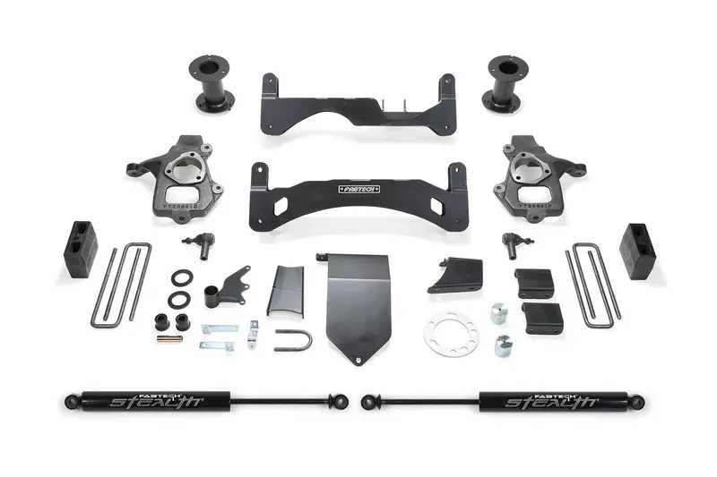 Fabtech K1084M Basic Lift System W/Shocks 1