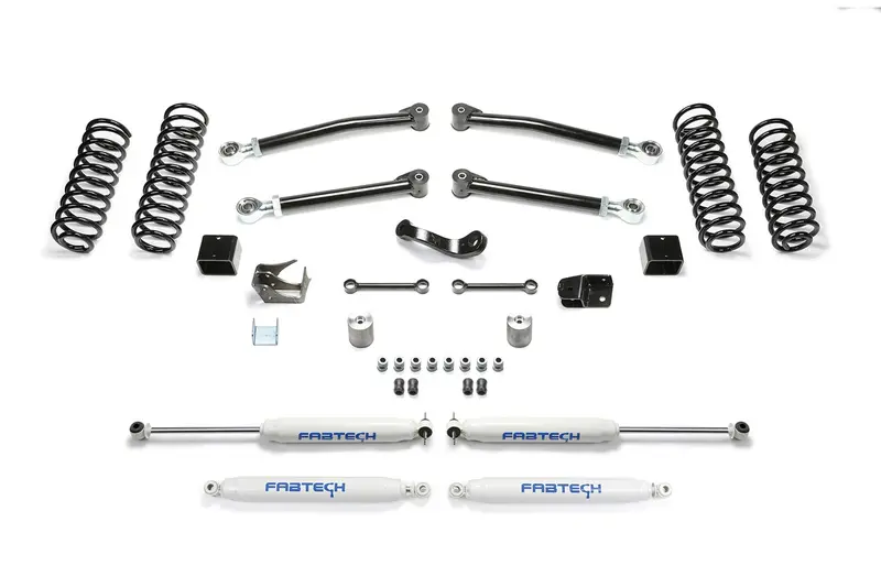 Fabtech K4089 Lift Kit With Shocks For Suspension Enhancement 1