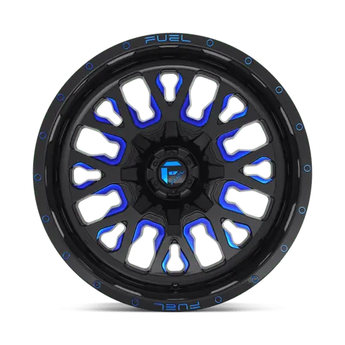 Fuel D64520906957 20X9-Inch Forged Wheel – 6X120/5.5-Inch Bolt Pattern, Gloss Black With Brushed Tapered Face, +19Mm Offset 1