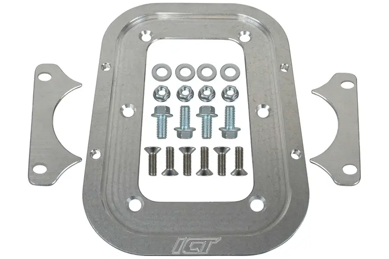 Ict Billet 551183 Optima Battery Relocation Tray – Cnc-Machined Hold-Down Bracket 1