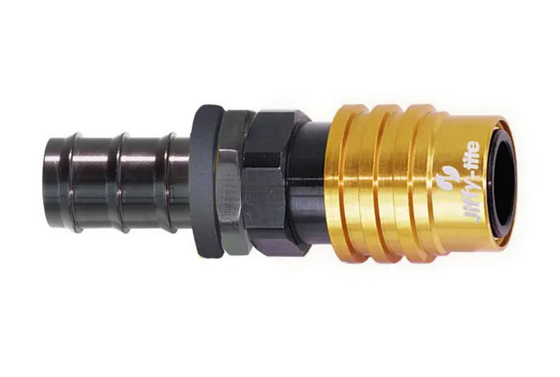 Jiffy-Tite 51510P 10An Push-Lock Valved Hose End Fitting With Socket 1