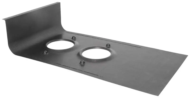 K&N 100-8520 Carbon Fiber Hood Scoop – Universal Pan-Style Intake 1