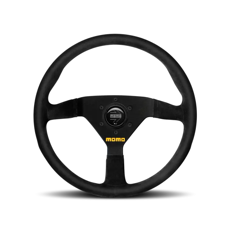 Momo Mod 78 Steering Wheel – Black Leather, 350Mm Diameter, Left-Hand Drive 1