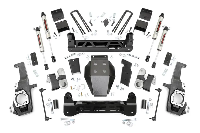 Rough Country 10270 5.0 Inch Gm Ntd Suspension Lift Kit V2 (2020 2500Hd) Rough Country 1