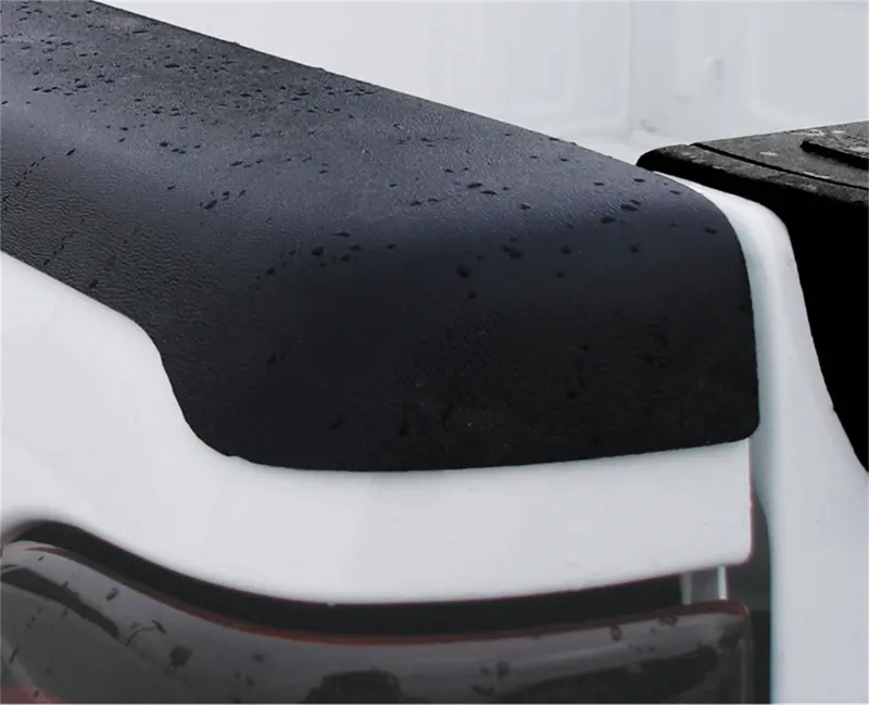 Stampede Brc0028 Rail Topz™ Smooth Bed Rail Caps – Pair, Matte Black, No Stake Holes 1