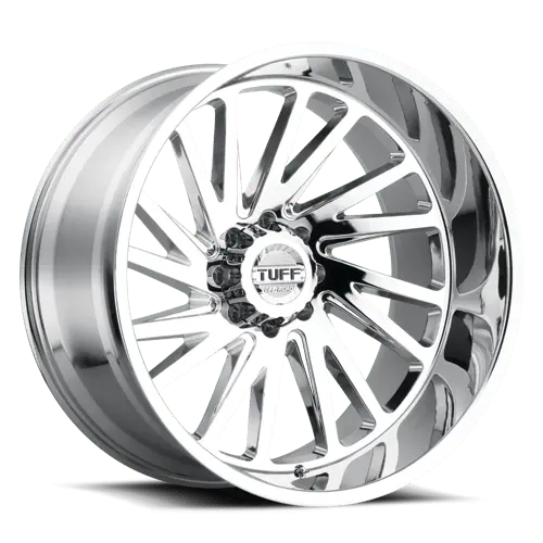 Tuff Tut2A 22X12 Off-Road Wheel – 8X170 Bolt Pattern, Chrome Finish, -45Mm Offset 1